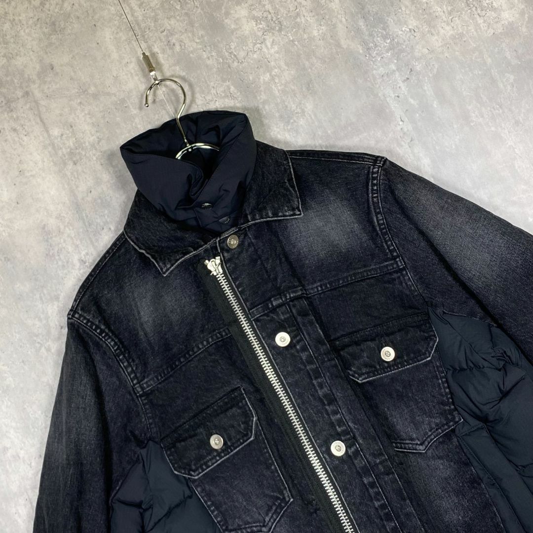 『sacai』サカイ (1) デニム ドッキング 中綿ジャケット