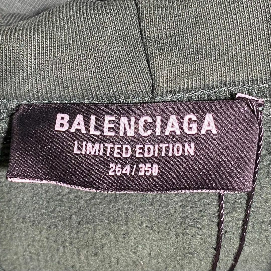 『BALENCIAGA』バレンシアガ (2) パリス刺繍プルオーバーフーディー
