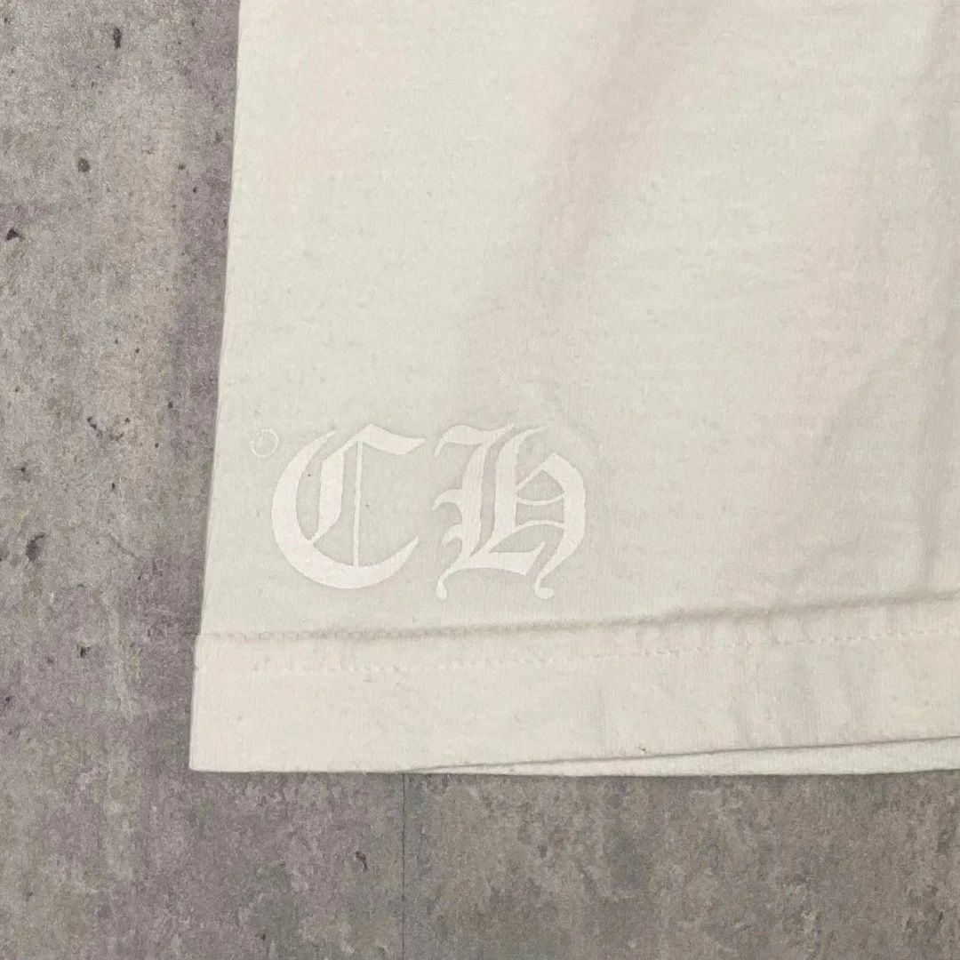 『CHROME HEARTS』クロムハーツ (M) スカルウィング 半袖Tシャツ