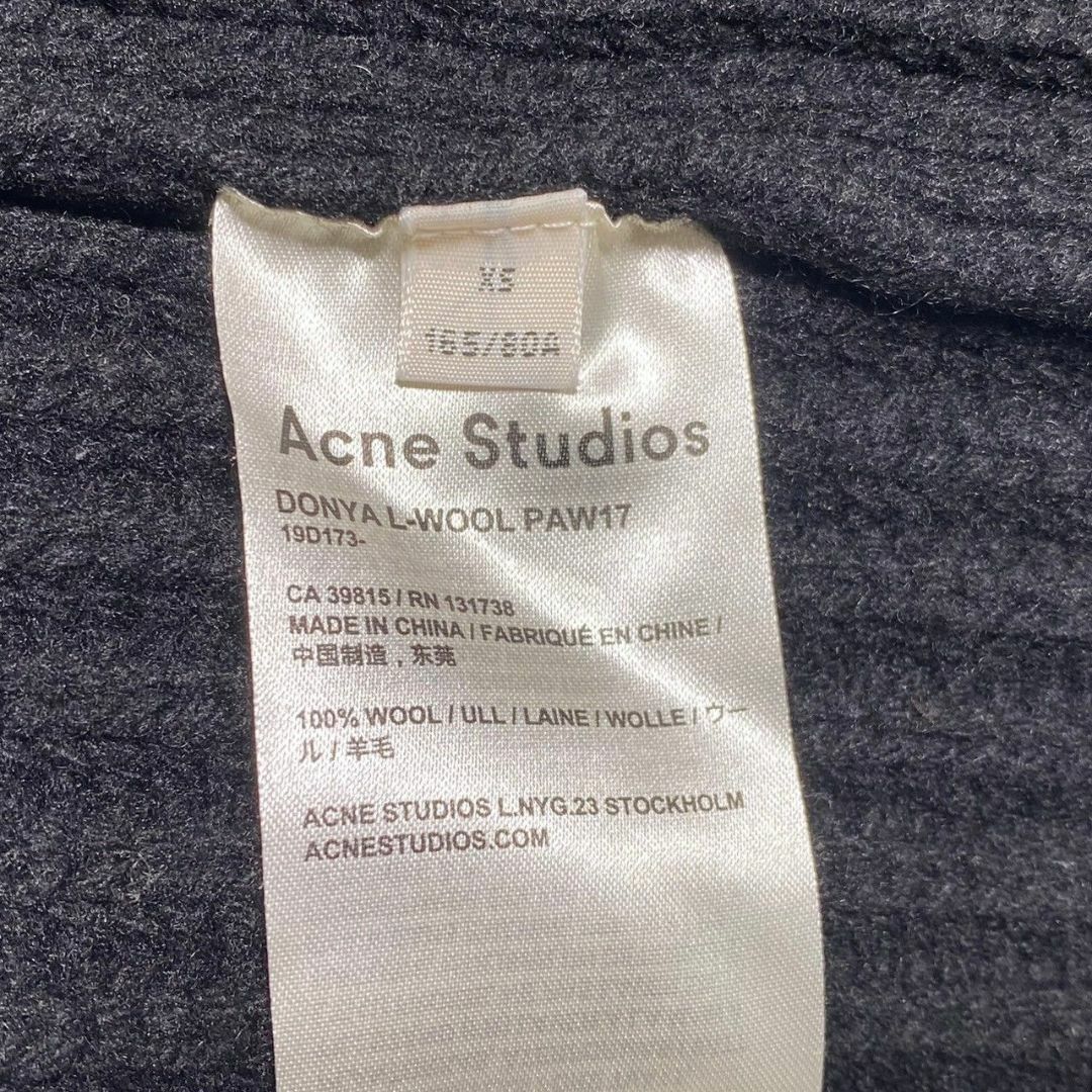 『アクネストゥディオス』(XS) ジップニットカーディガン