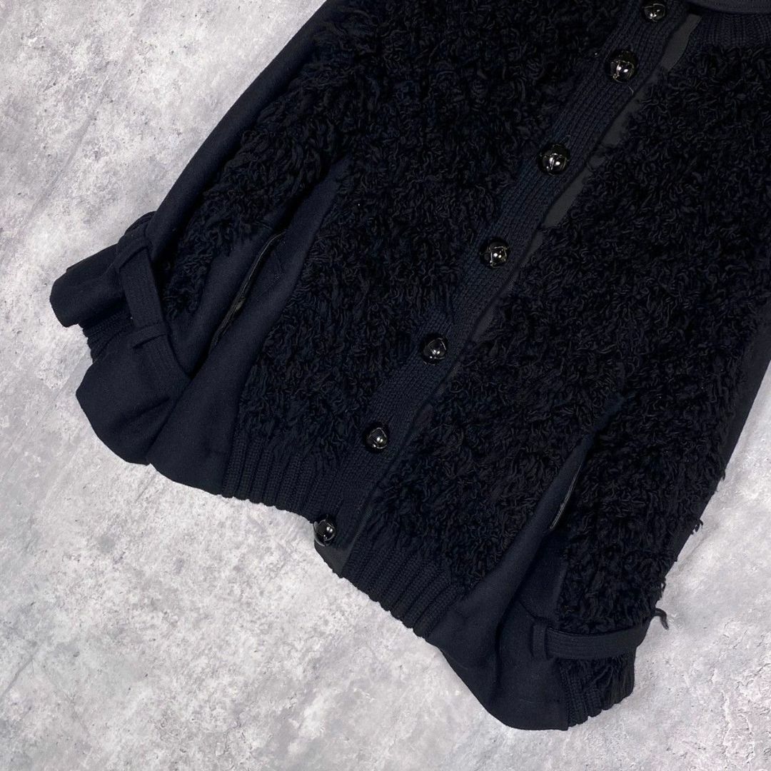 『sacai』サカイ (1) ファー ブルゾン ジャケット