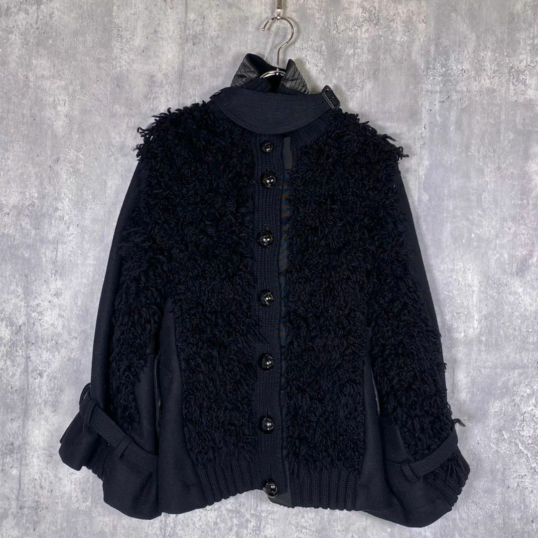 『sacai』サカイ (1) ファー ブルゾン ジャケット