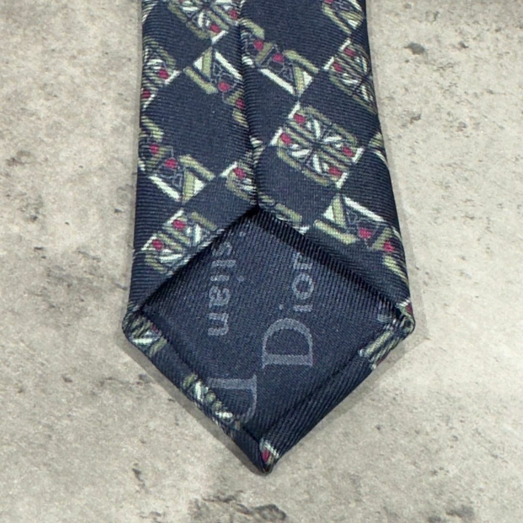 『Christian Dior』クリスチャンディオール 総柄ネクタイ
