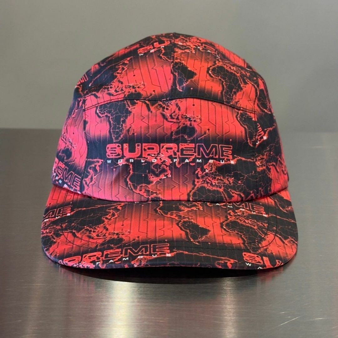 『Supreme』シュプリーム 総柄 キャンプキャップ