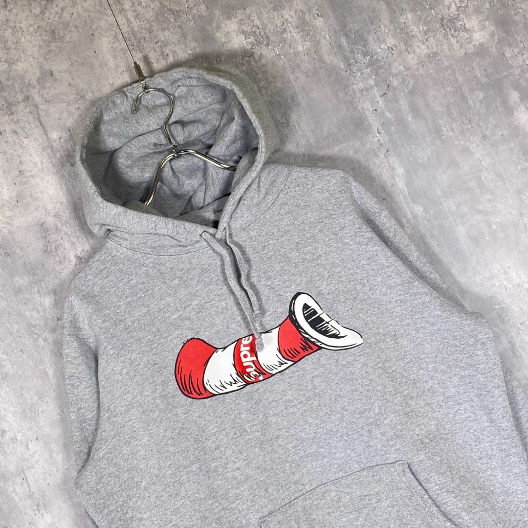 『Supreme』シュプリーム (M) キャットインザハット フーディー