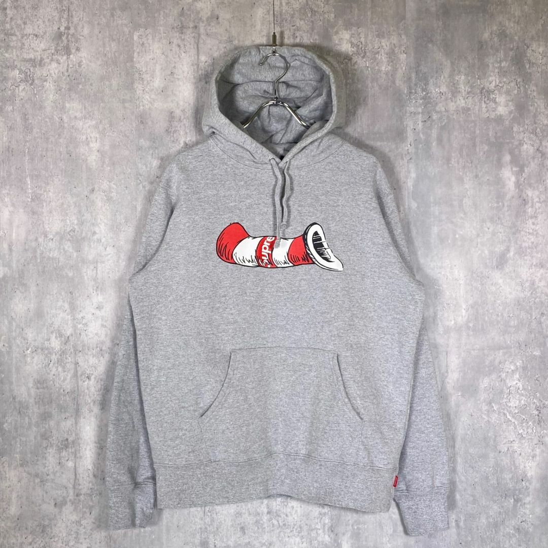 『Supreme』シュプリーム (M) キャットインザハット フーディー