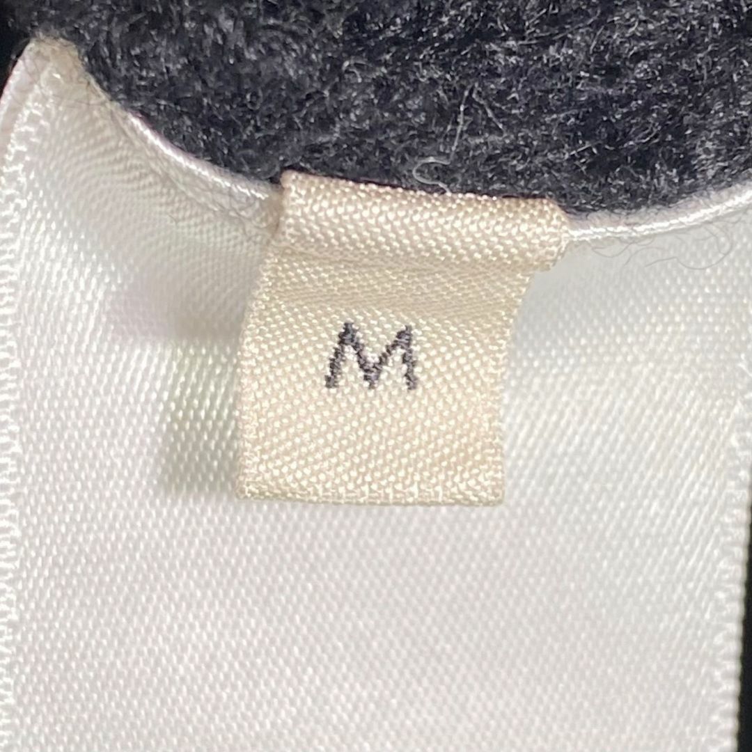 『CELINE』セリーヌ (M) リブ編み プルオーバー ニットパーカー
