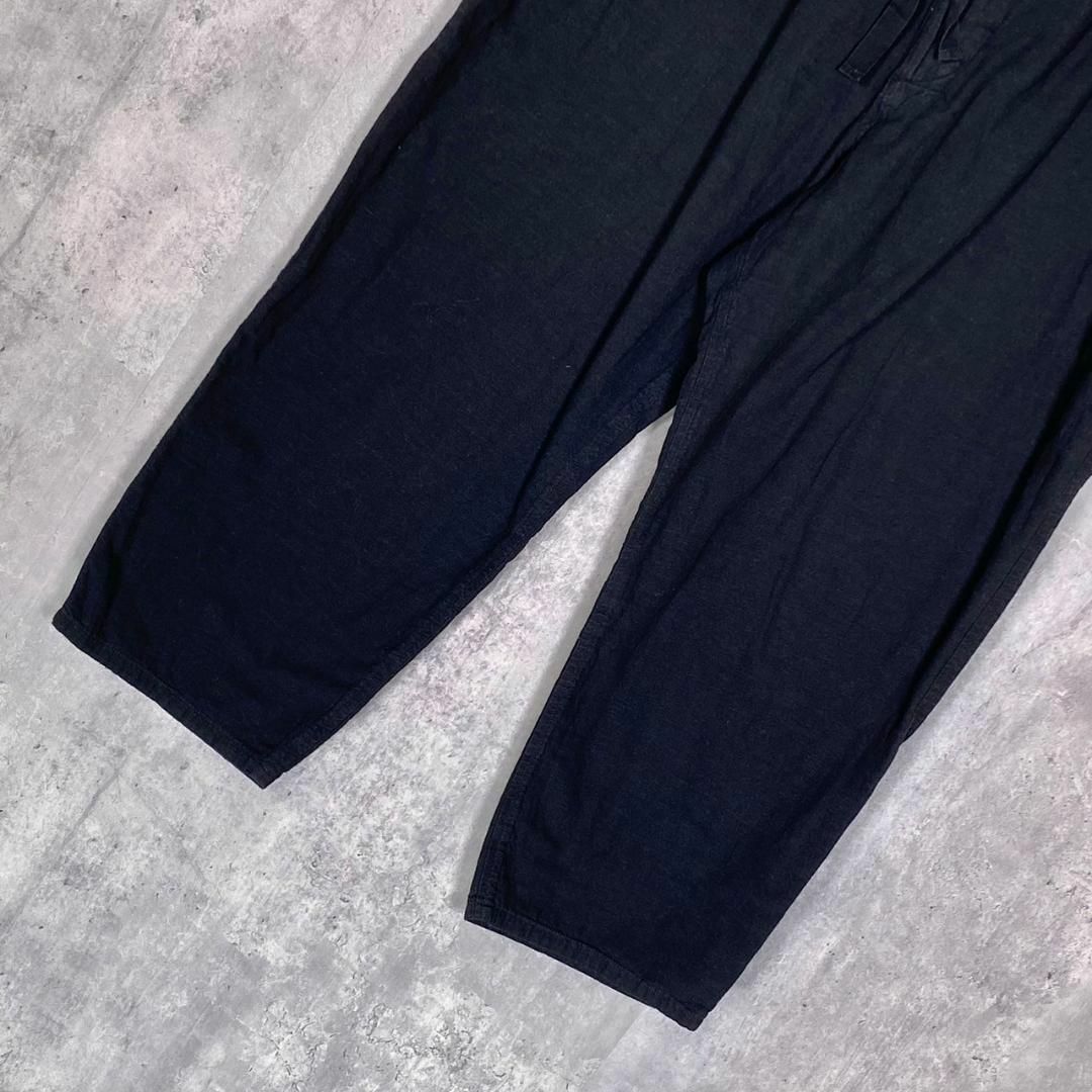 『COMOLI』コモリ (2) シルクネップ ドローストリングパンツ