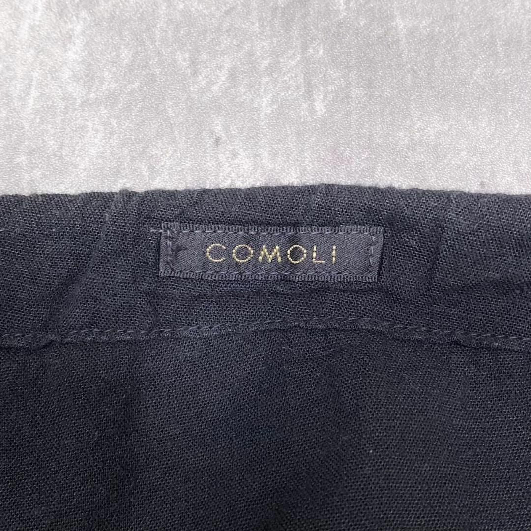 『COMOLI』コモリ (2) シルクネップ ドローストリングパンツ