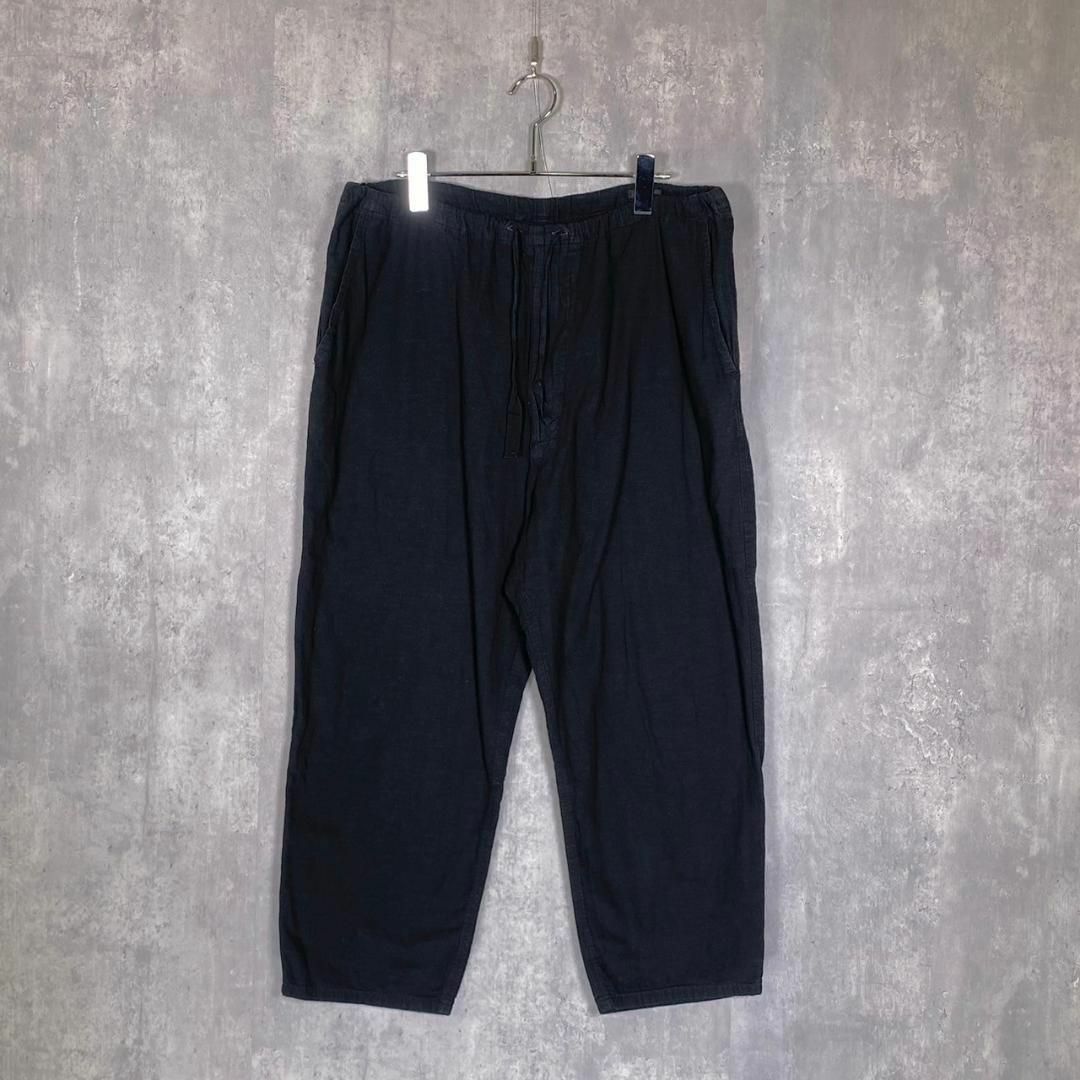 『COMOLI』コモリ (2) シルクネップ ドローストリングパンツ
