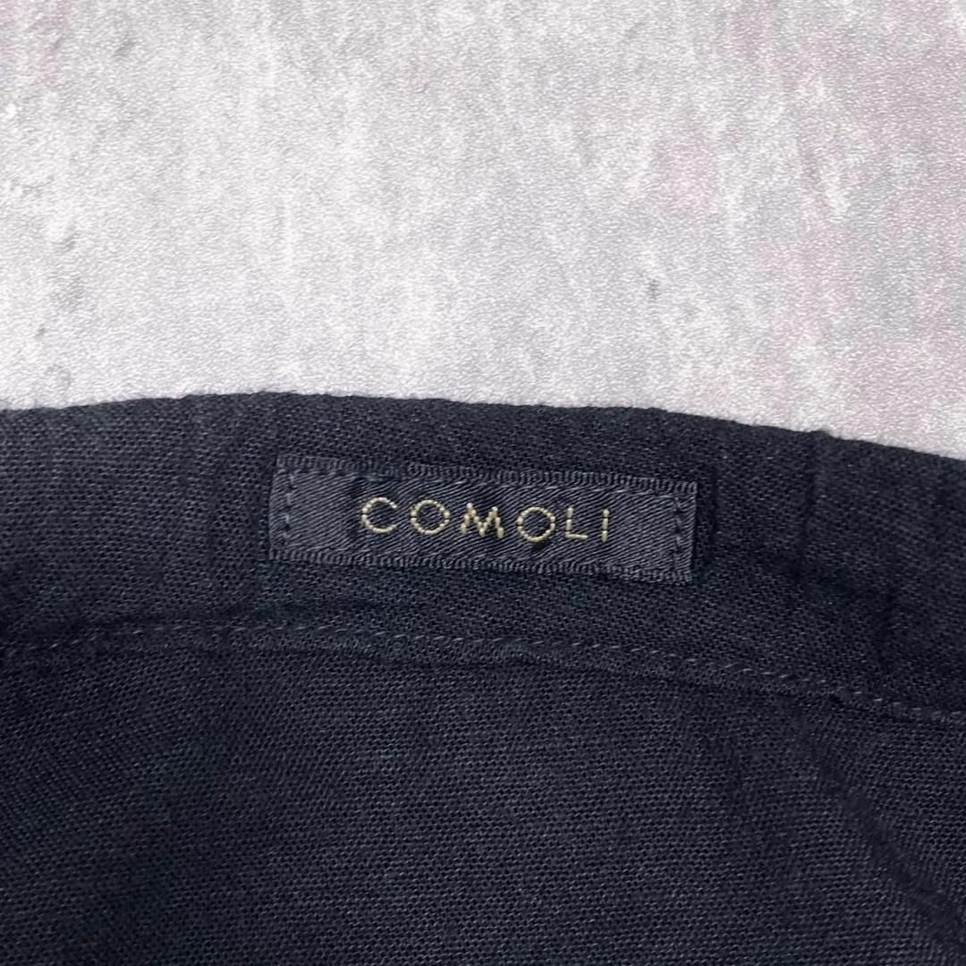 『COMOLI』コモリ (2) シルクネップ ドローストリングパンツ