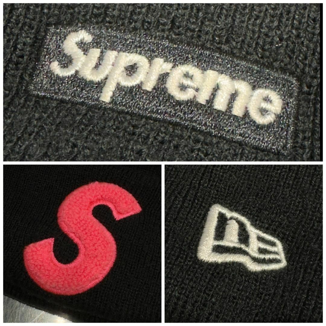 『Supreme × NEW ERA』 Sロゴ BOX LOGO ニットキャップ