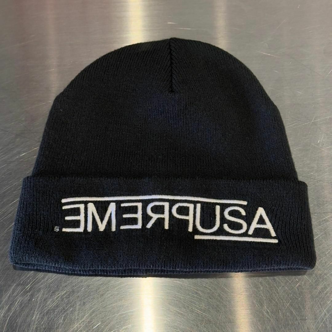『Supreme』シュプリーム 刺繍ロゴ ニットキャップ