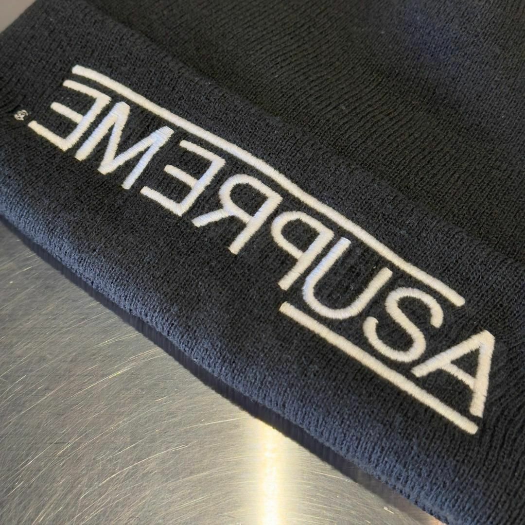 『Supreme』シュプリーム 刺繍ロゴ ニットキャップ