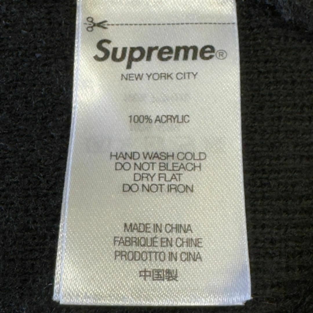 『Supreme』シュプリーム 刺繍ロゴ ニットキャップ