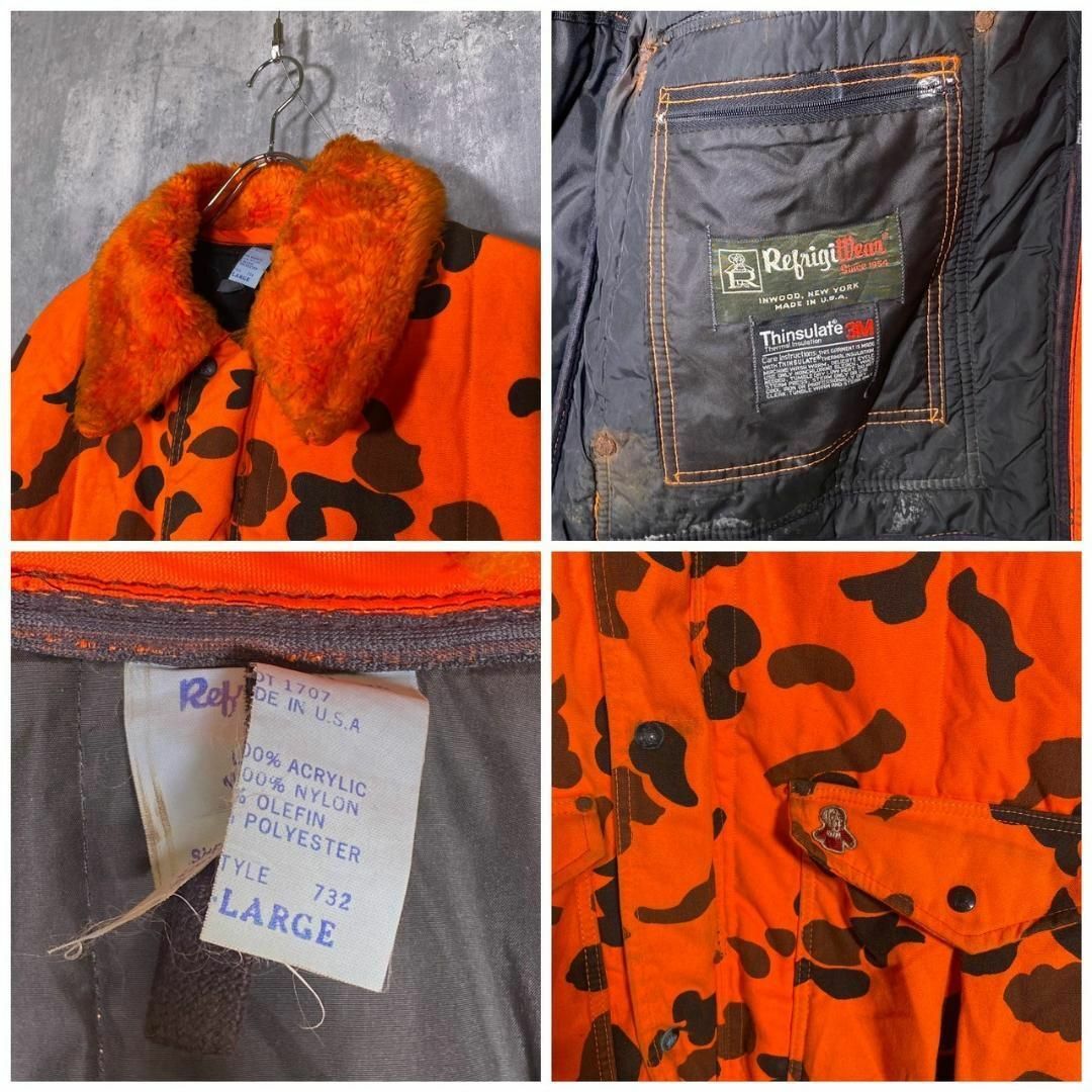 『REFRIGIWEAR』レフリッジウェア (XL) カモフラージュ ジャケット