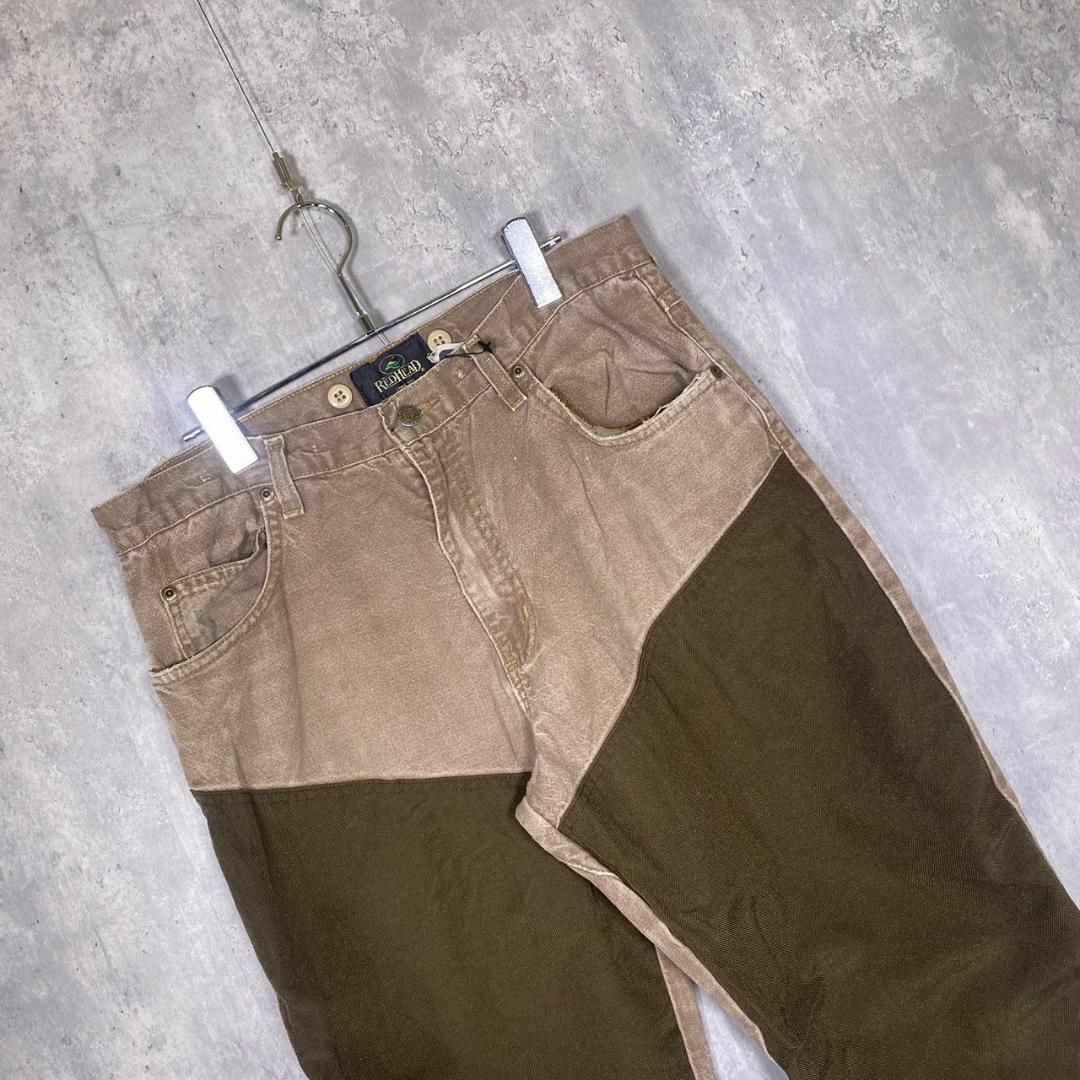 『RED HEAD』レッドヘッド (記載なし) 2トーン ペインターパンツ