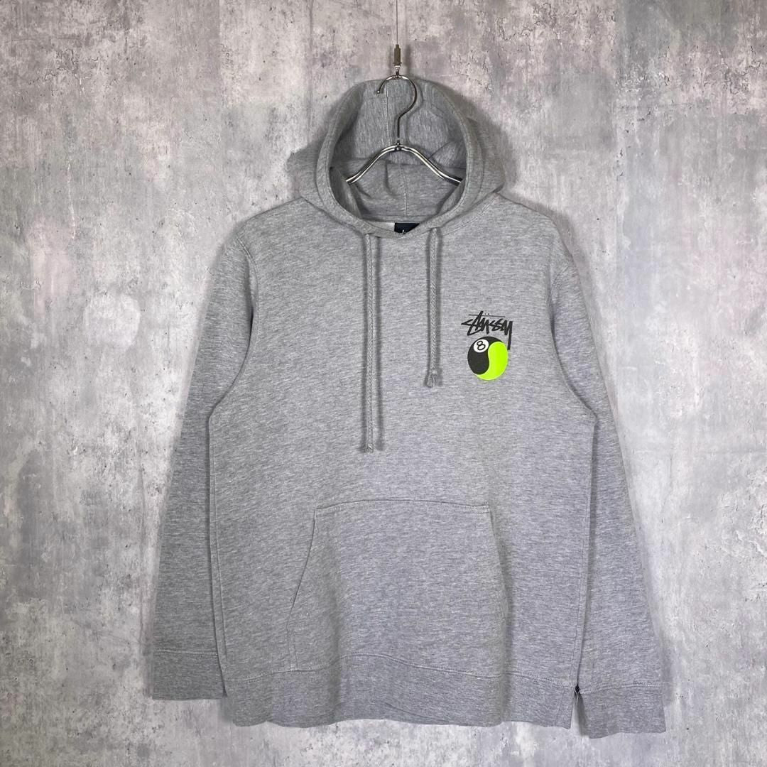『STUSSY』ステューシー (M) 8ボール バックプリントフーディー
