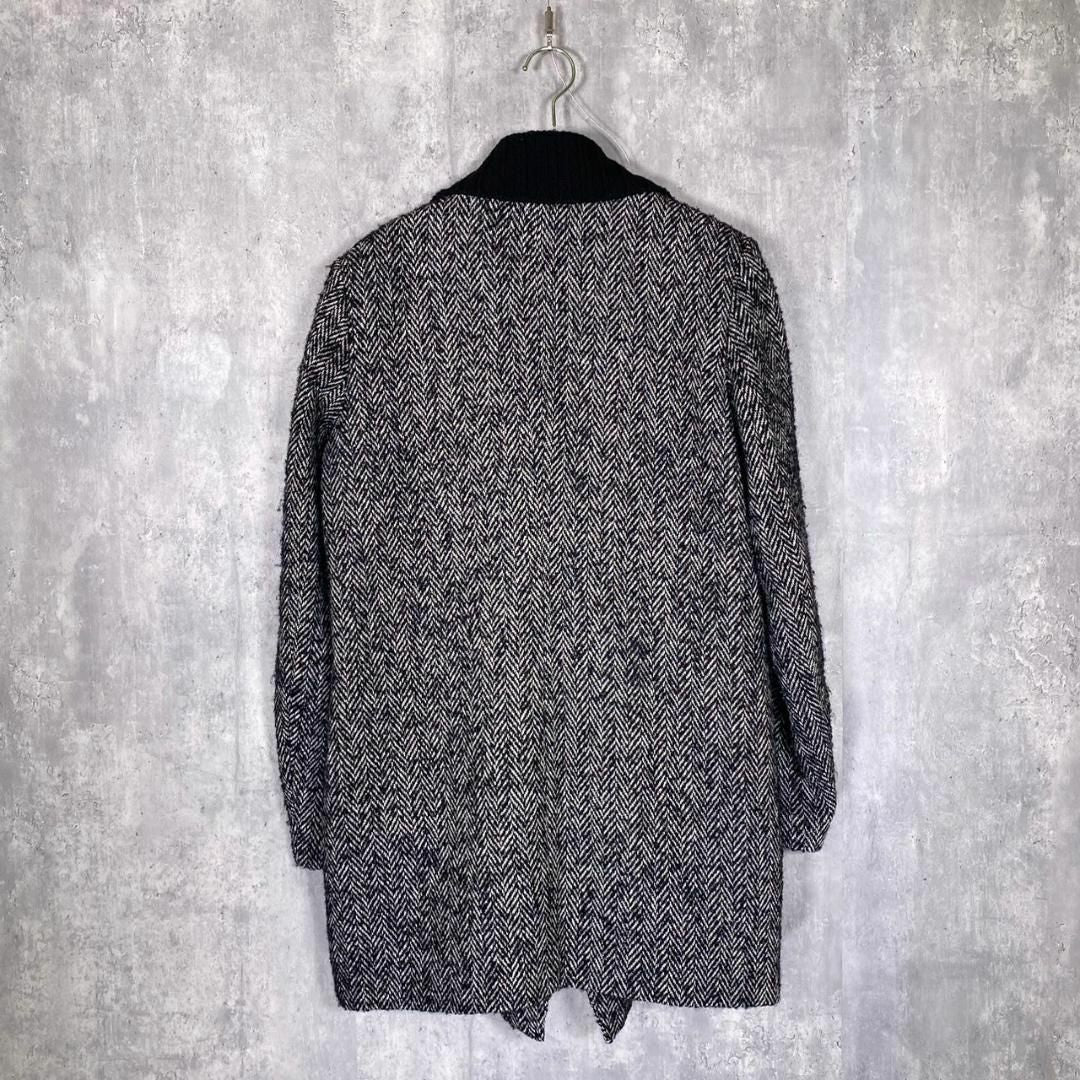 『Theory』セオリー (L) ツイードドレスロングコート