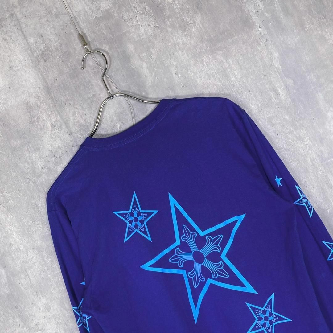 『クロムハーツ』 (M) スター ロングスリーブTシャツ
