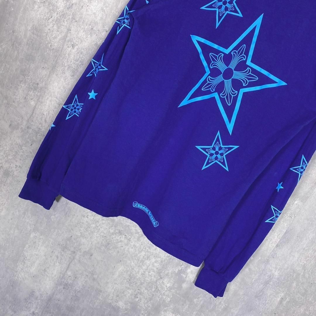 『クロムハーツ』 (M) スター ロングスリーブTシャツ