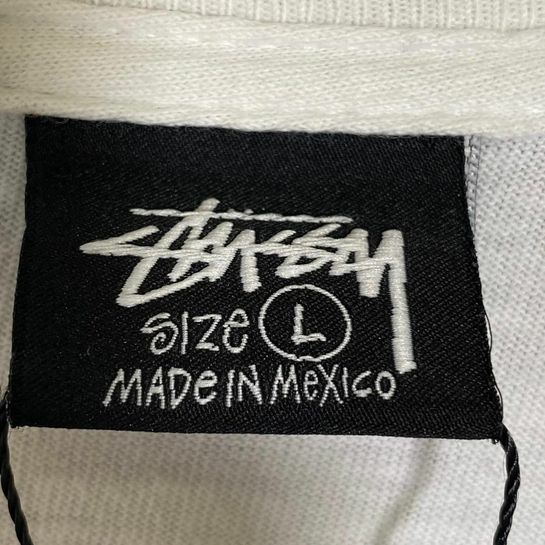 『STUSSY』ステューシー (L) ローマの休日 ロンTシャツ