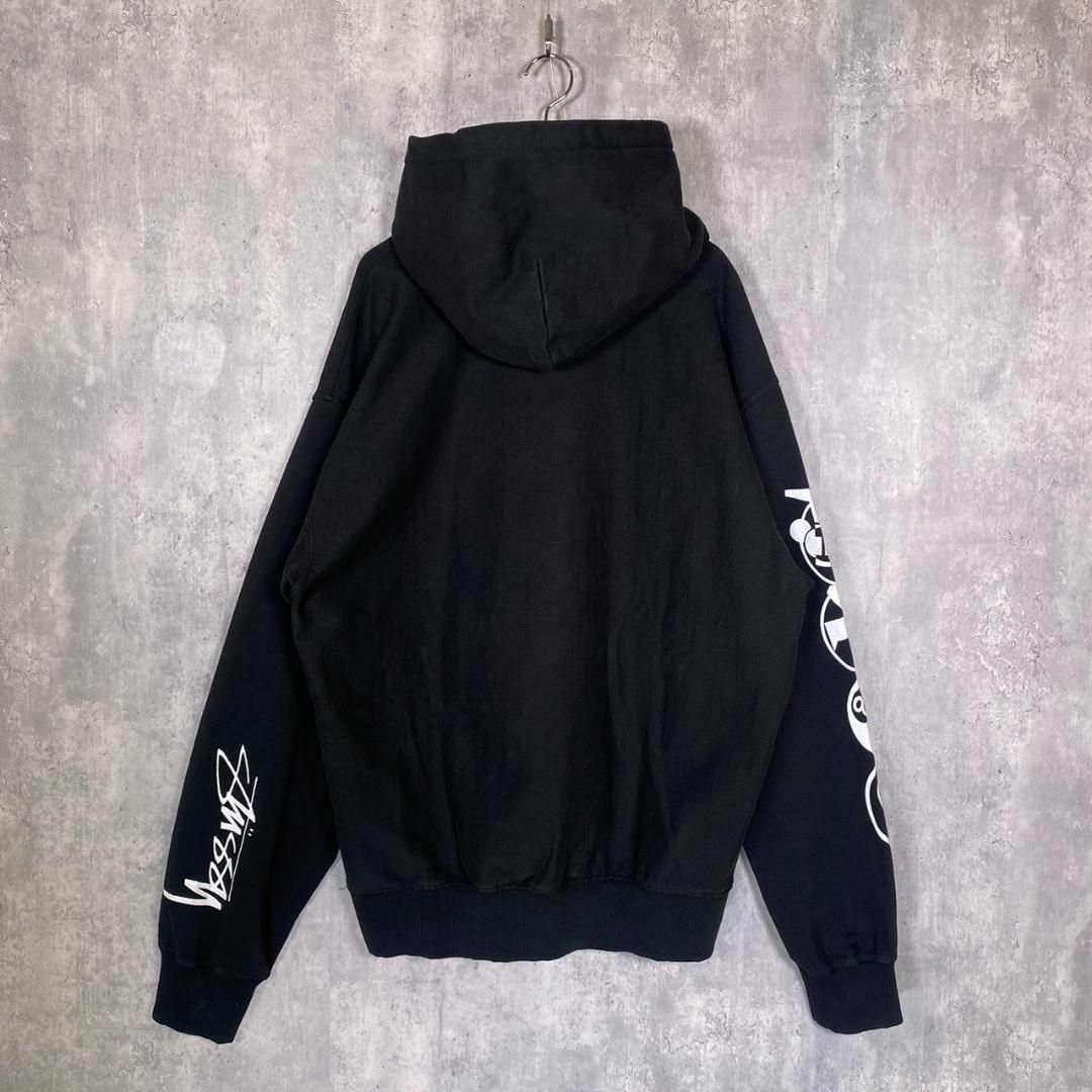 『STUSSY』ステューシー (XL) ピグメントダイスウェットフーディー
