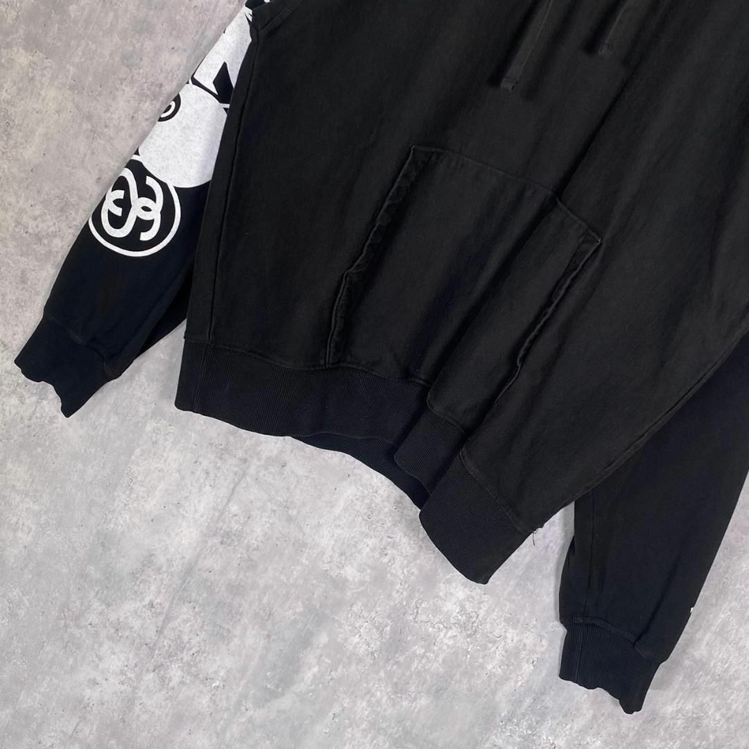 『STUSSY』ステューシー (XL) ピグメントダイスウェットフーディー
