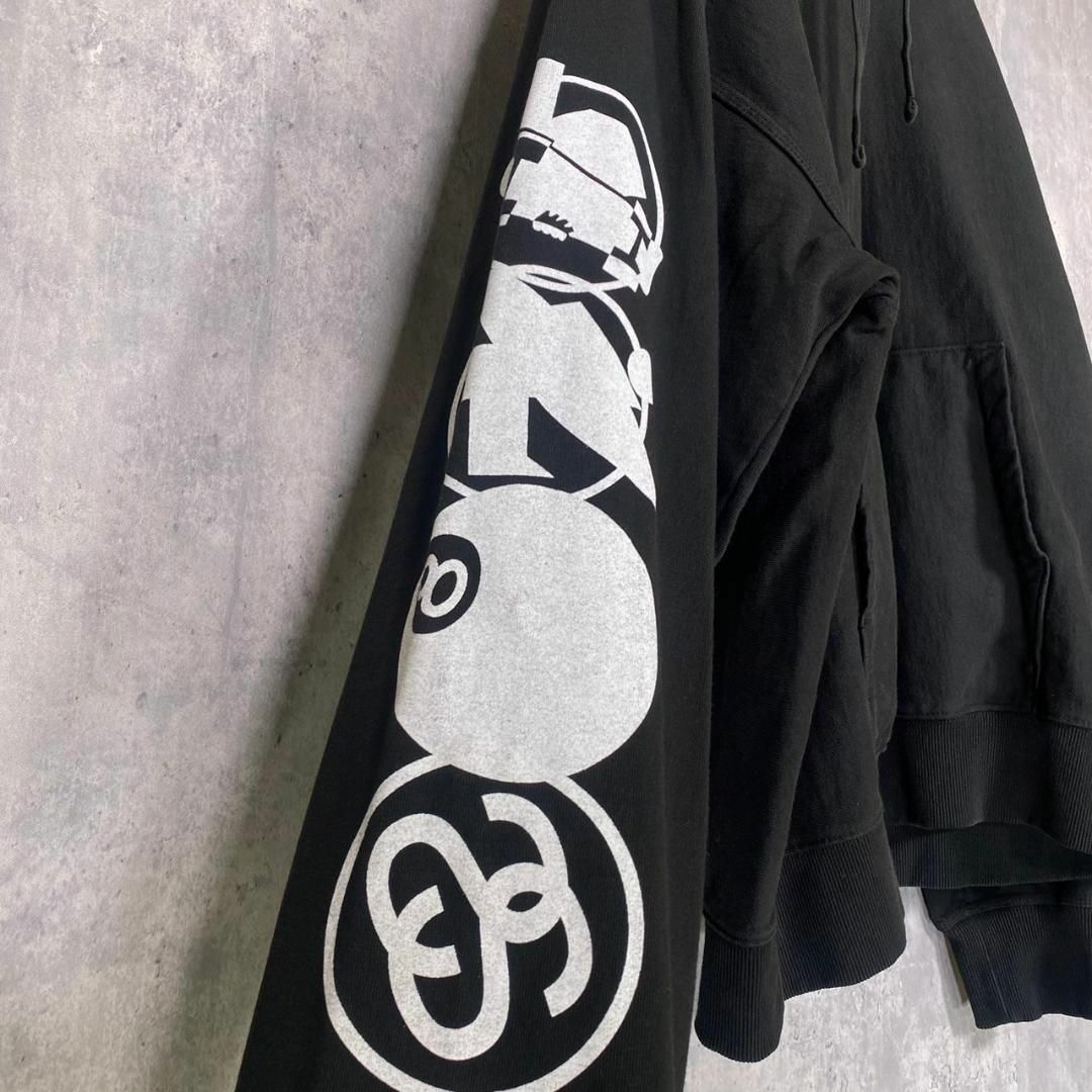 『STUSSY』ステューシー (XL) ピグメントダイスウェットフーディー