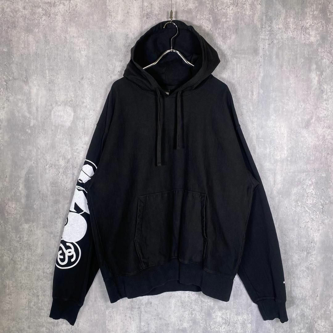 『STUSSY』ステューシー (XL) ピグメントダイスウェットフーディー