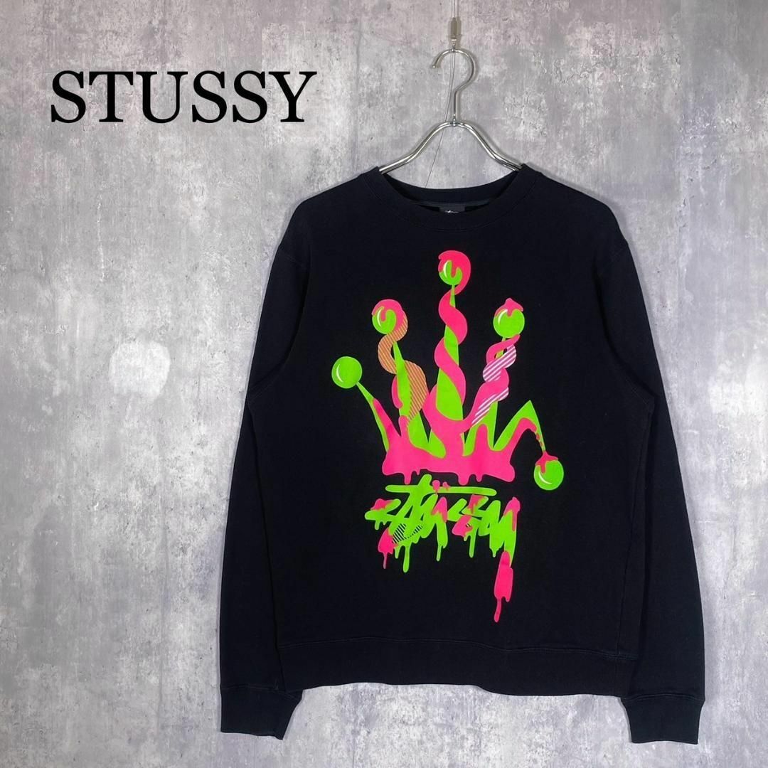『STUSSY』ステューシー (L) クラウン ショーンフォト ロングTシャツ