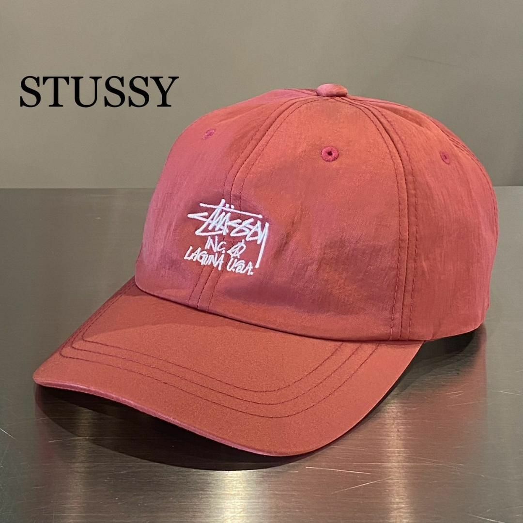 『STUSSY』ステューシー クラウンロゴ刺繍 Laguna U.S.A CAP