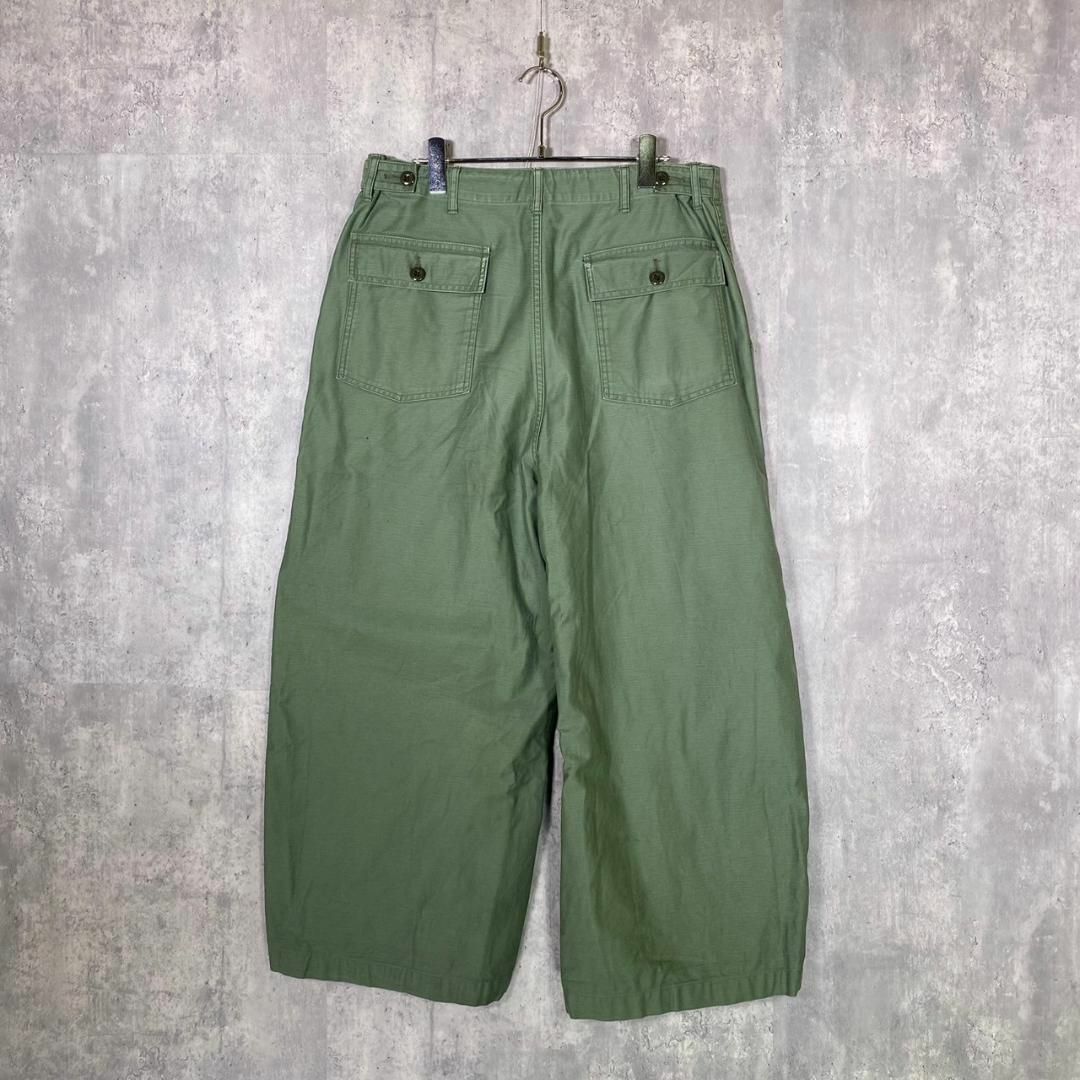 『Needles』ニードルス (L) ヒザデル ワイド カーゴパンツ