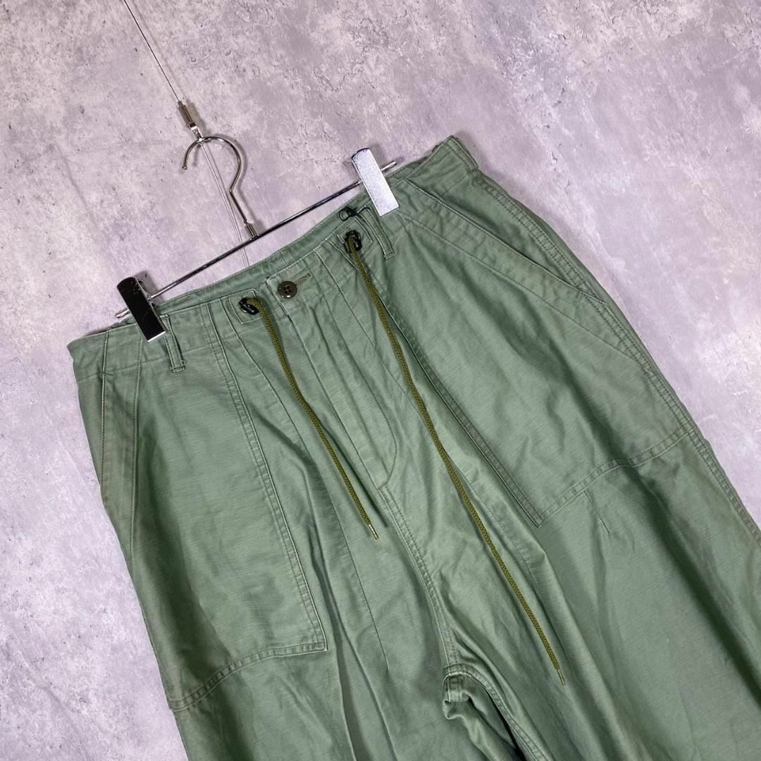 『Needles』ニードルス (L) ヒザデル ワイド カーゴパンツ