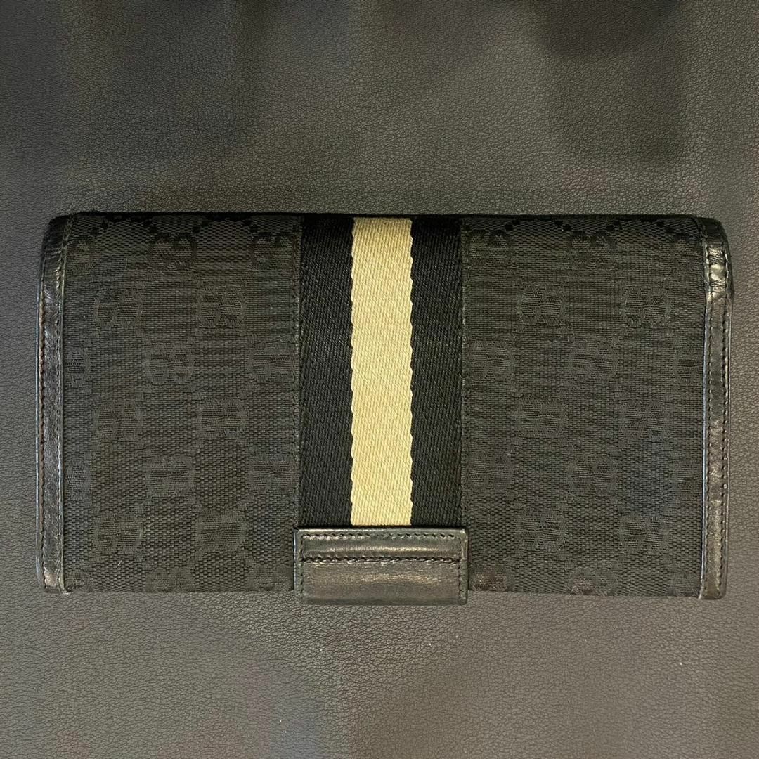 『GUCCI』グッチ GGキャンバス ロングウォレット