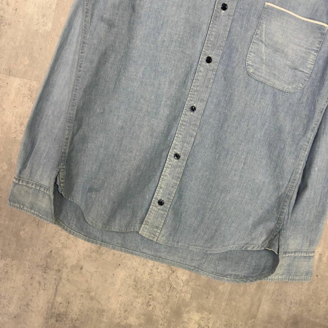 『DIOR HOMME』ディオール オム (37) シャンブレーシャツ
