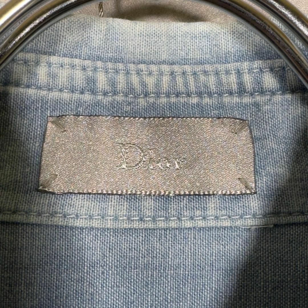 『DIOR HOMME』ディオール オム (37) シャンブレーシャツ