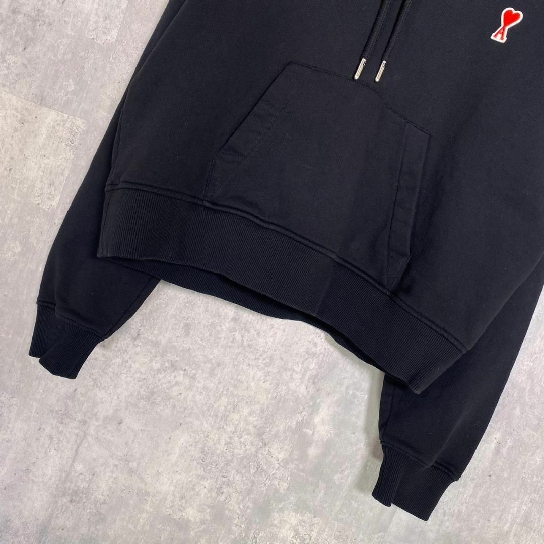『Ami paris』アミパリス (M) ワンポイント刺繍ロゴ パーカー