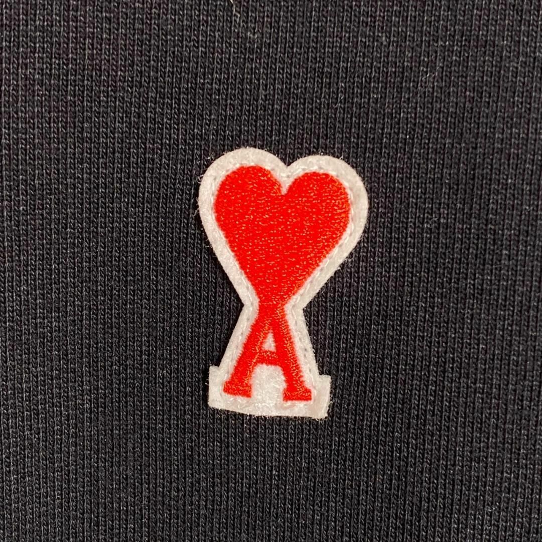 『Ami paris』アミパリス (M) ワンポイント刺繍ロゴ パーカー