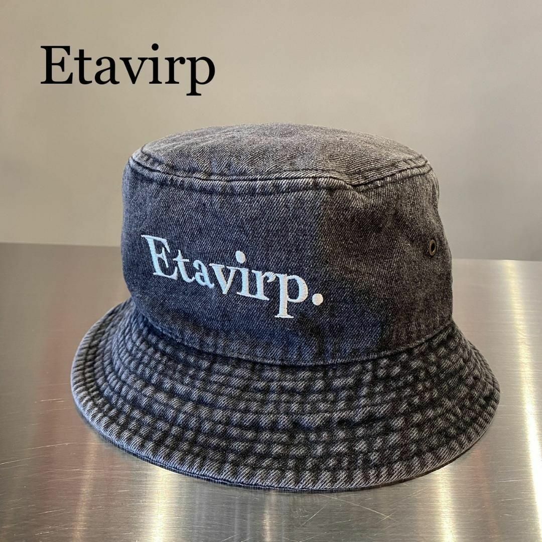 『Etavirp』エタヴァープ フロント刺繍ロゴ バケットハット
