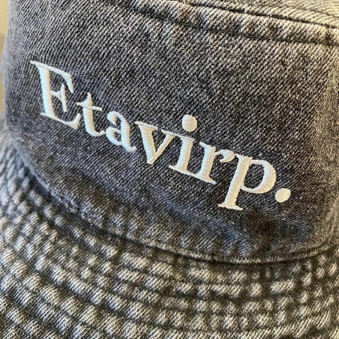 『Etavirp』エタヴァープ フロント刺繍ロゴ バケットハット