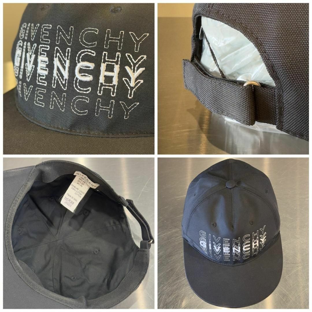 『GIVENCHY』ジバンシー 刺繍ロゴ ベースボール CAP