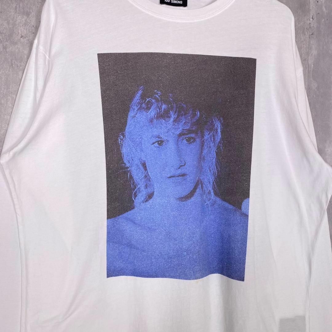 『RAF SIMONS』ラフシモンズ (S) ローラダーン ロングTシャツ