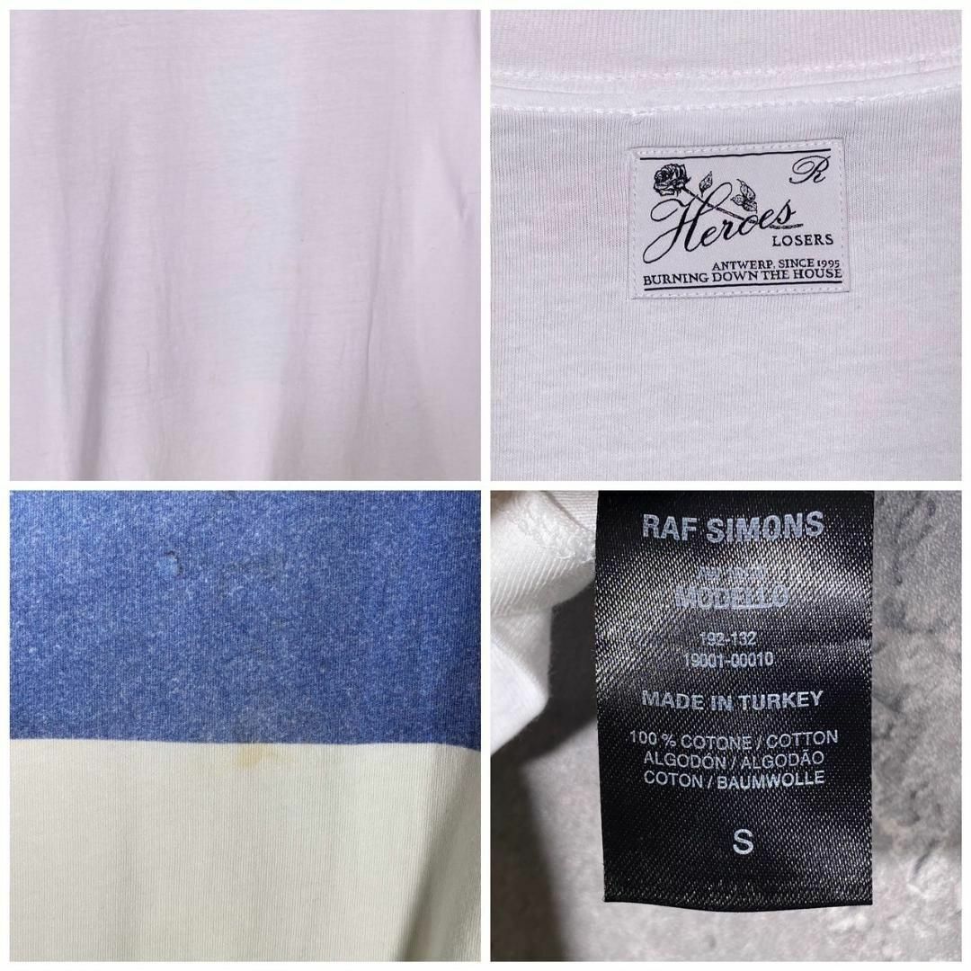 『RAF SIMONS』ラフシモンズ (S) ローラダーン ロングTシャツ