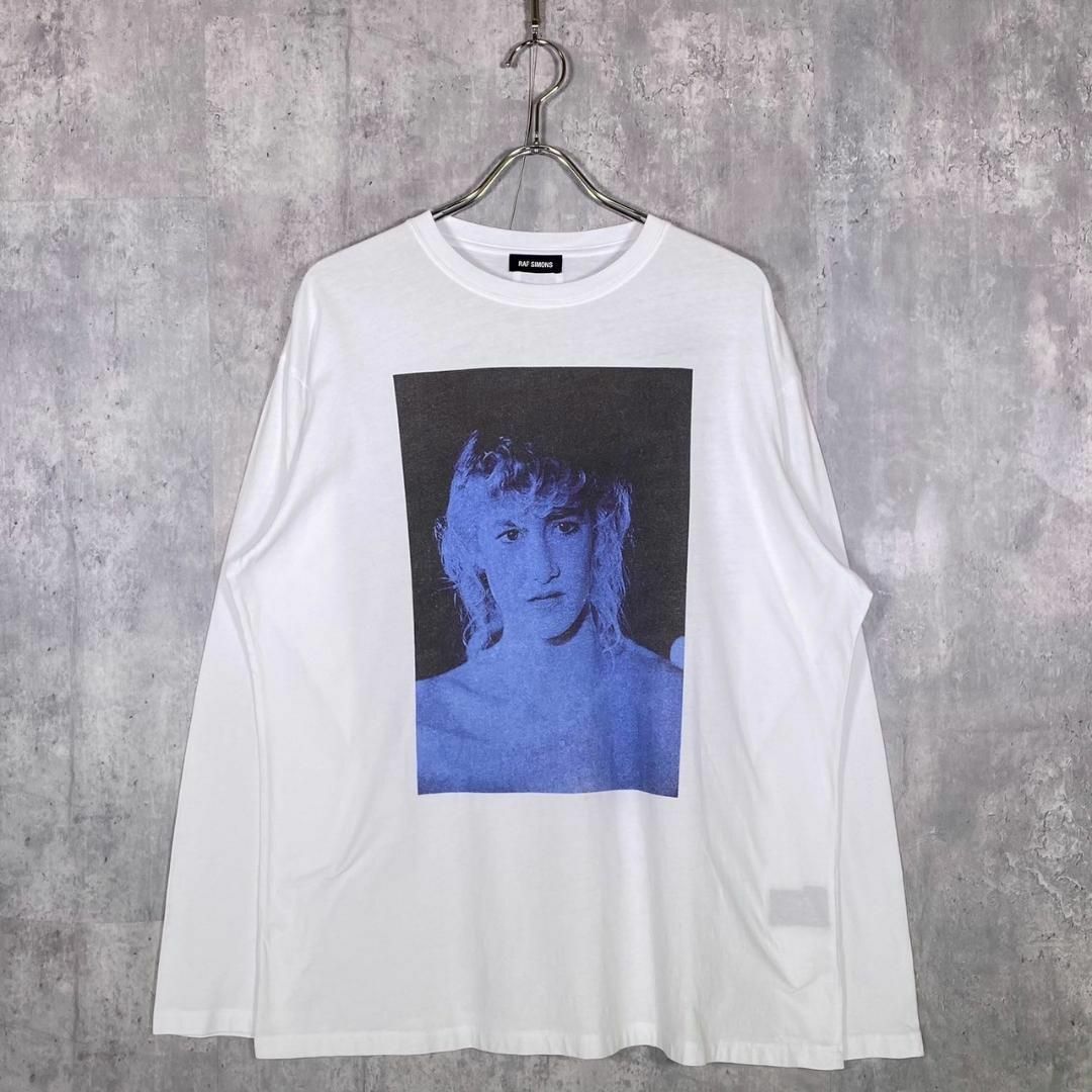 『RAF SIMONS』ラフシモンズ (S) ローラダーン ロングTシャツ
