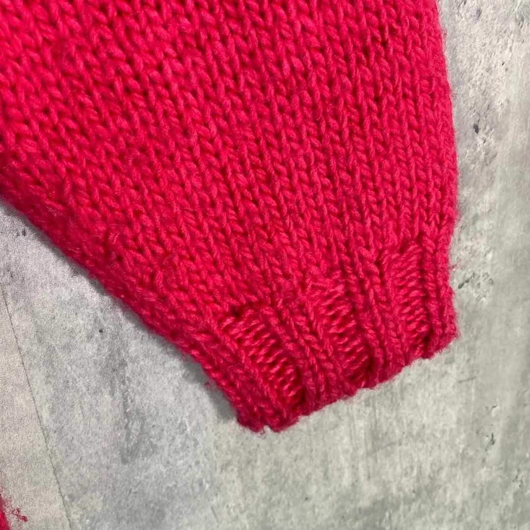 『amok』アモク (M) ベアー刺繍ニット セーター