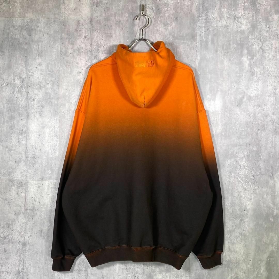 『VETEMENTS』ヴェトモン (S) グラディエントロゴ パーカー