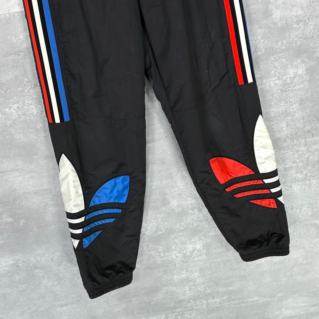 『adidas』アディダス (S) マルチカラー ナイロンパンツ