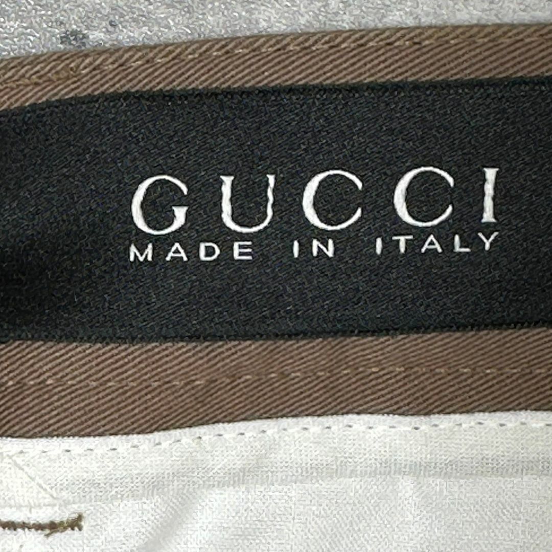 『GUCCI』グッチ (48) テーパード スラックス パンツ