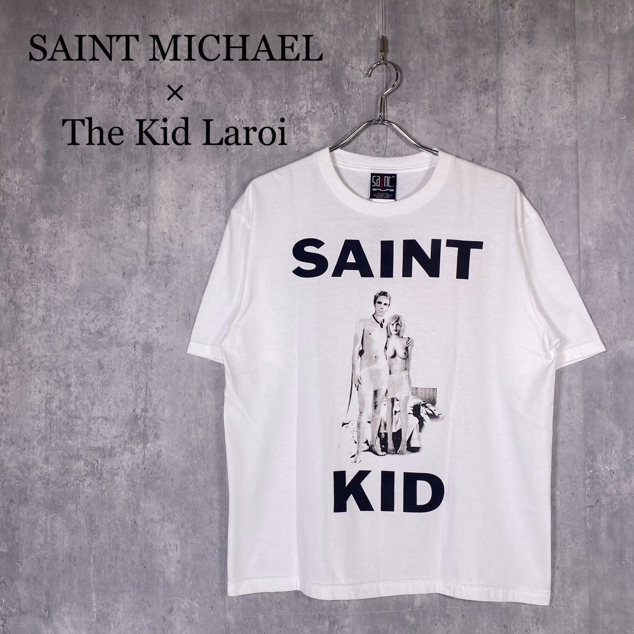 『SAINT MICHAEL × The Kid Laroi』(M) Tシャツ